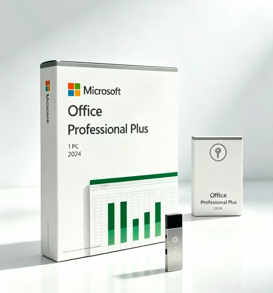 Office Professional Plus 2024 Lifetime License for 1 PC, Permanent Activation Ke
