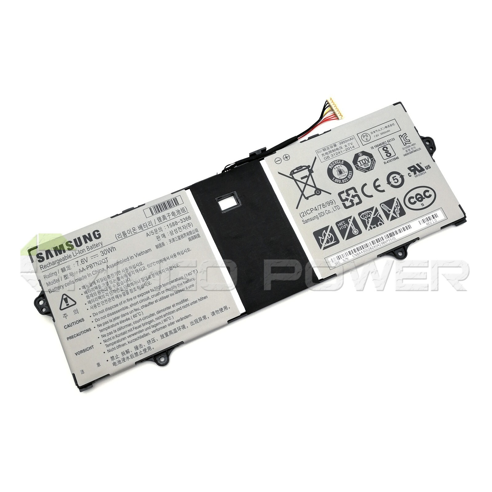 New Genuine AA-PBTN2QT Battery for Samsung NOTEBook 9 NP900X3N NT900X3N 900X5N