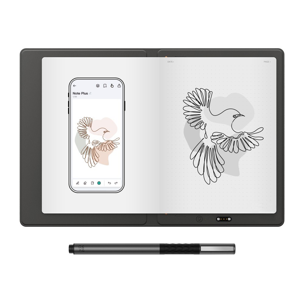 XPPen Note Plus Bluetooth Digital Notebook with Pen Writing Tablet Refurbished