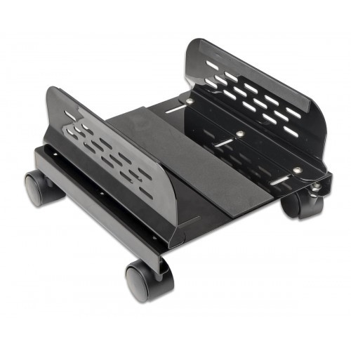 Syba SY-ACC65057 Steel Computer Stand for ATX Case w/ Adjustable Width & Wheels