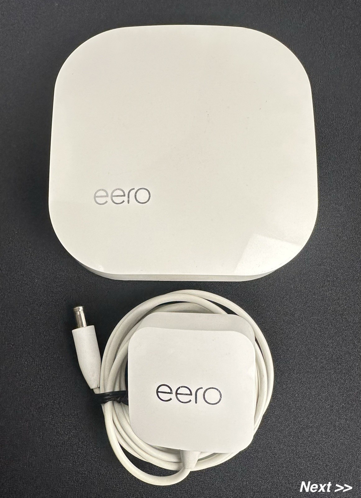 Eero A010001 1st Gen Mesh Wi-Fi Router Single Unit With Adapter (Reseted)