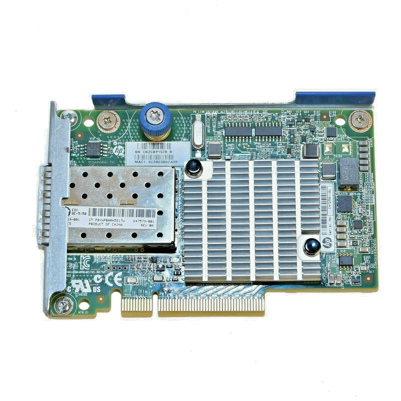 647579-001 I HP 10GbE 2P 530FLR Fibre Channel Adapter