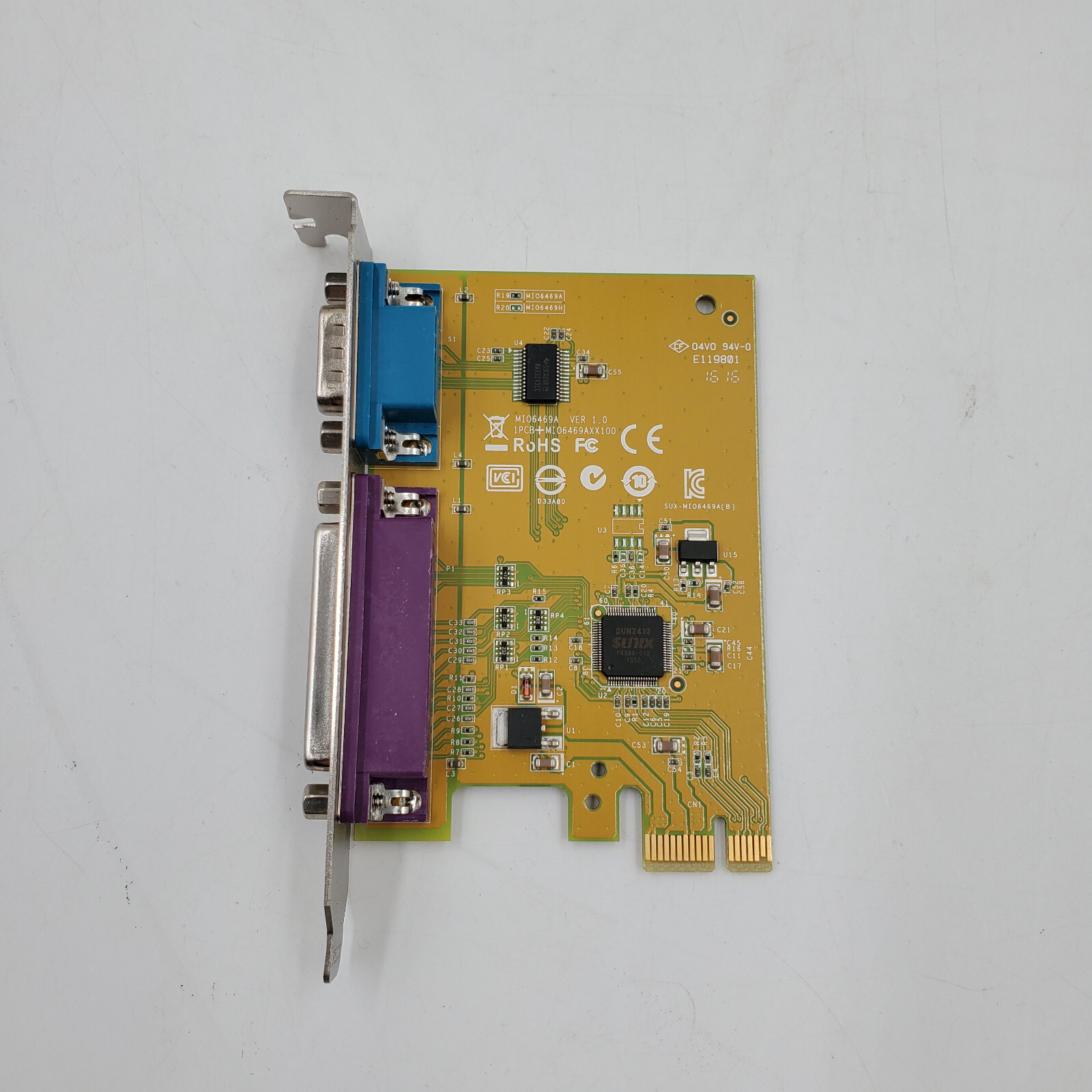 Dell Sunix Serial Parallel Expansion Multi I/O PCIe Card Driver M106469A