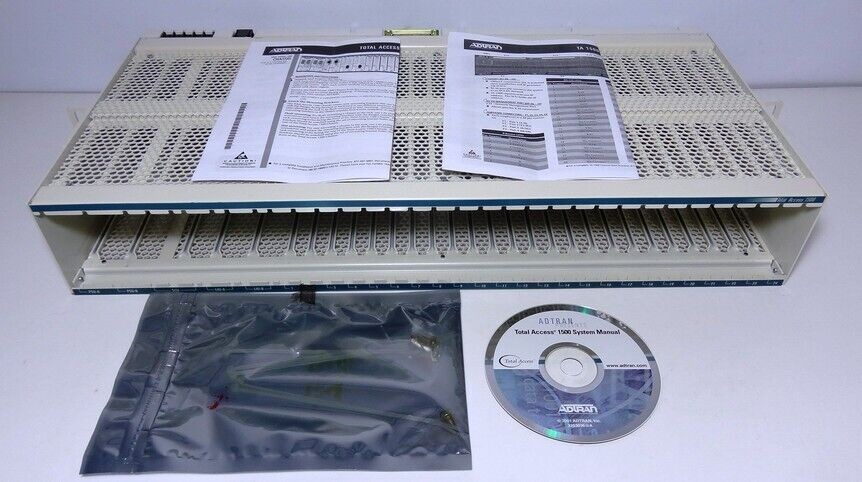 Adtran 1180001L1 Total Access 1500 23-Inch Chassis - VAMMKJ0GRA - "NEW"