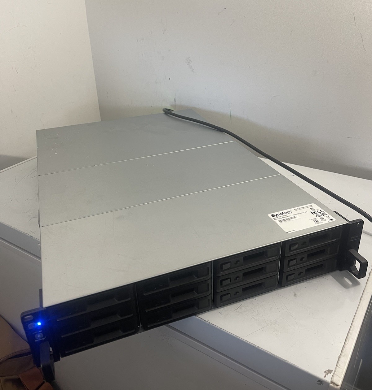 Synology RX1217RP 12 Bay Diskless Expansion for RackStation As Pictures Tested