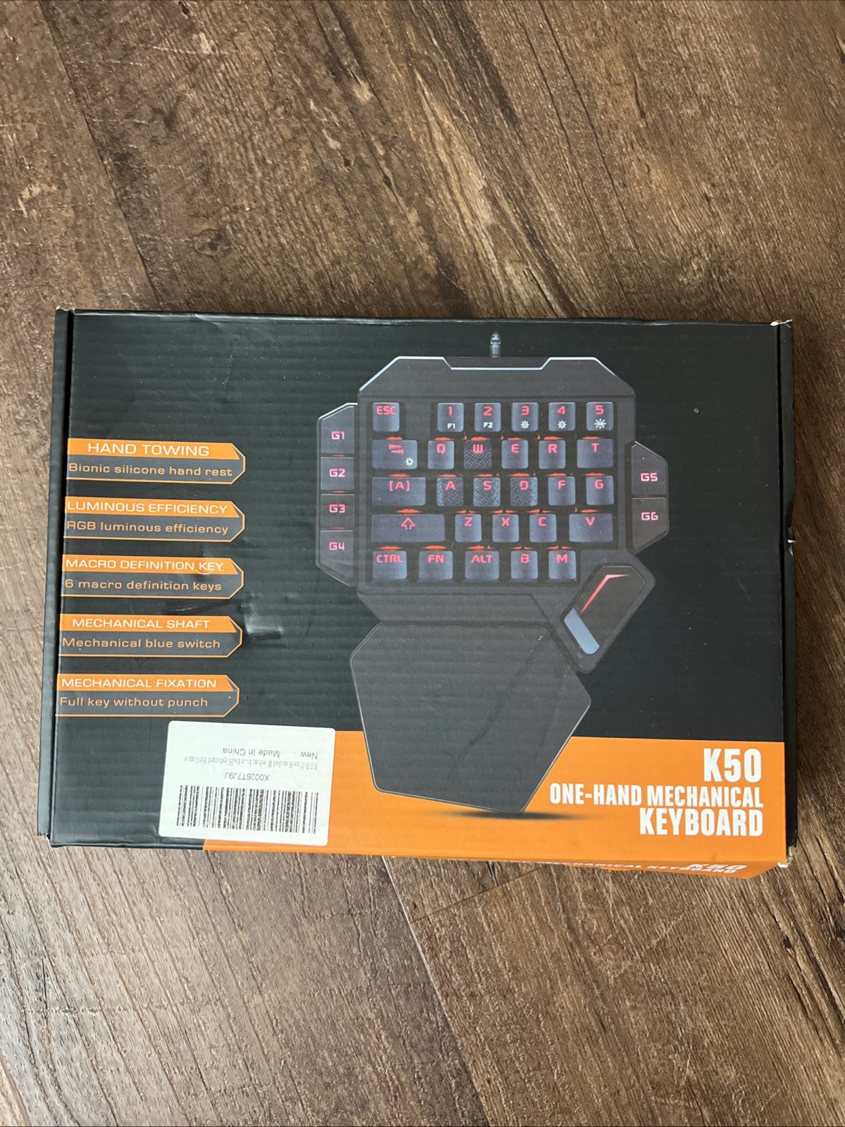 K50 One-hand Mechanical Gaming Keyboard