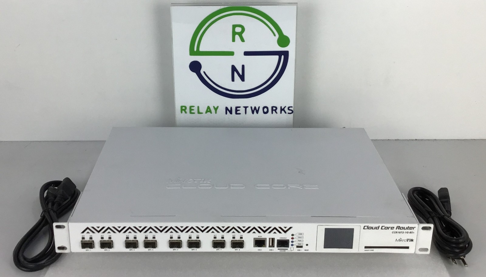 MikroTik CCR1072-1G-8S+ Cloud Core Router1x 1 GB RJ45, 8x SFP+, LCD, 16GB Ram