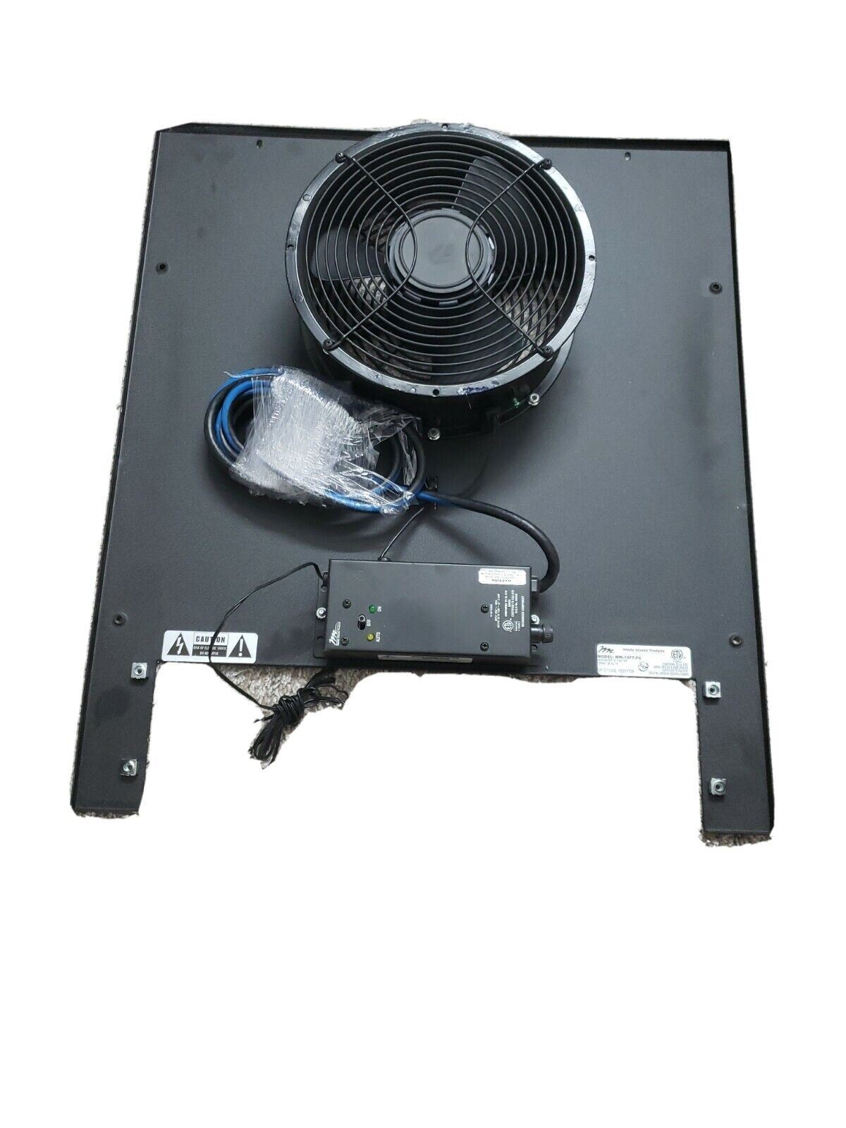 Middle Atlantic  MW-10FT-FC Integrated 10" 550 CFM Fan Top