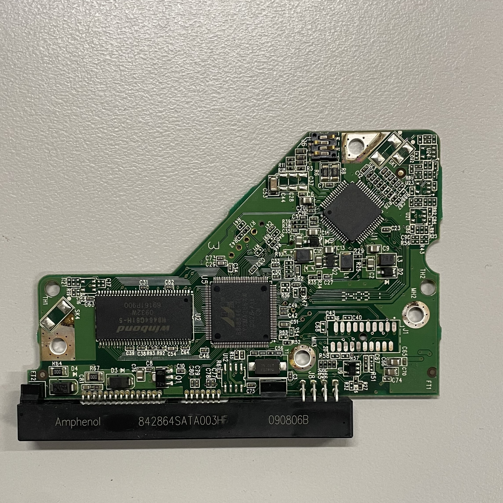 WD WD2500AAJS-75M0A0 3.5" 250 GB SATA HDD PCB Board 2060-701590-001 REV A