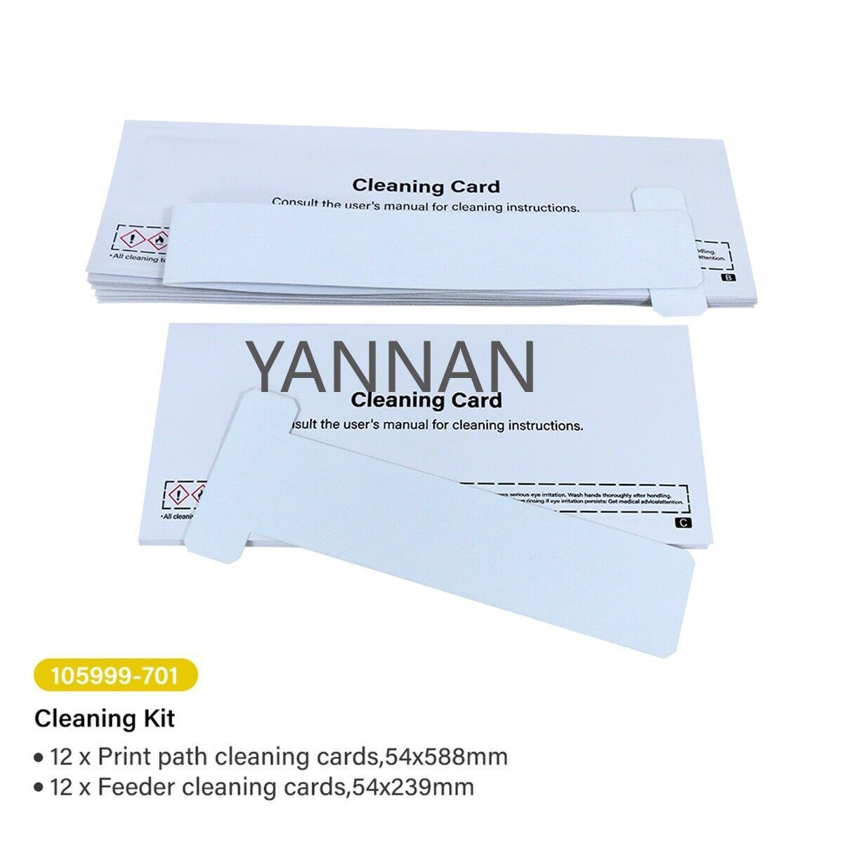24pcs New Cleaning Kit Compatible for Zebra 105999-701 ZXP 7 Series