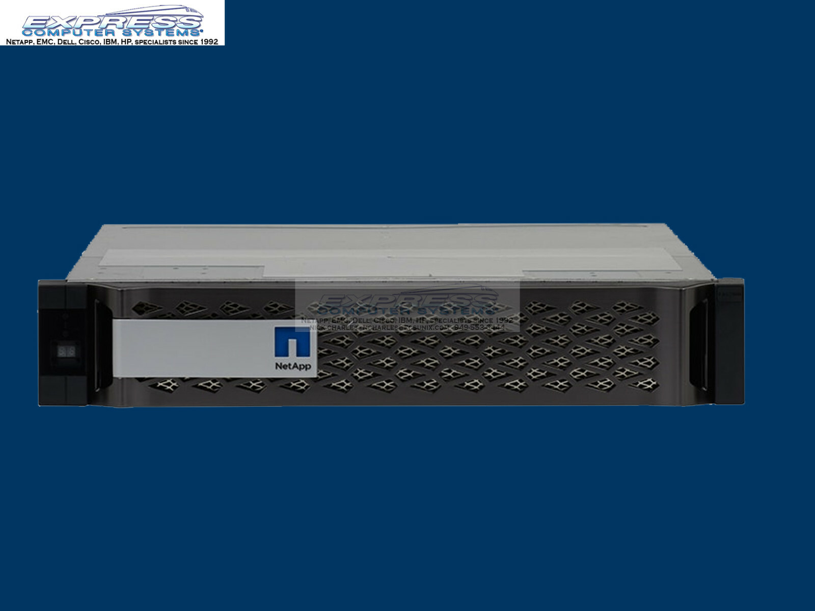 Netapp FAS2650A Dual Controller w/24x 1.2TB 10k 6gbps X425A-R6 FAS2650 CDOT 