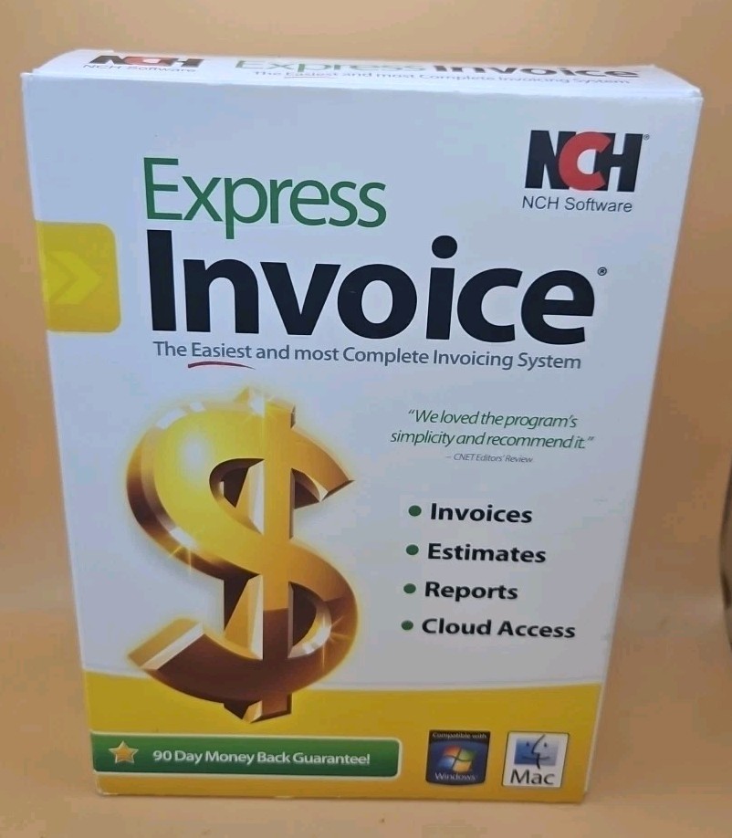 Express Invoice Invoicing Software Manage invoices NCH Software MAC READ
