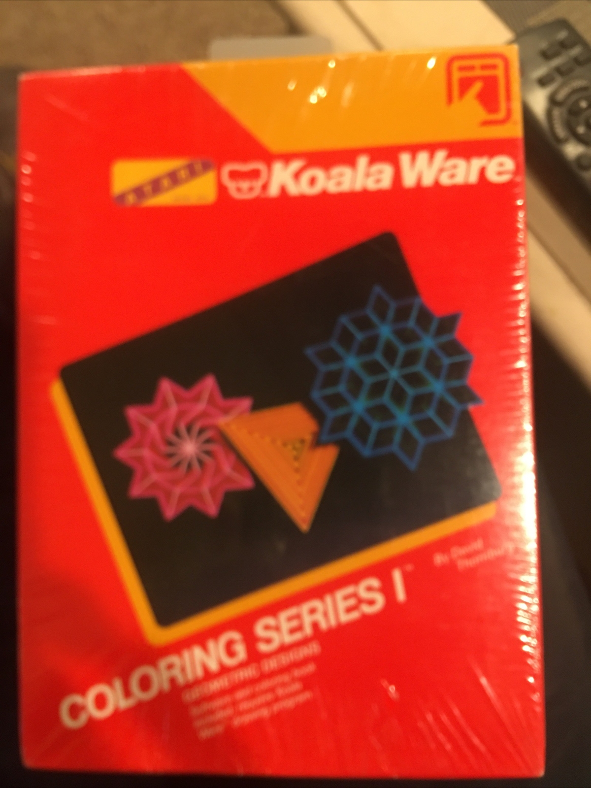 Atari Koala Ware Coloring Series 1 Geometric Designs (1983) Brand New/Sealed