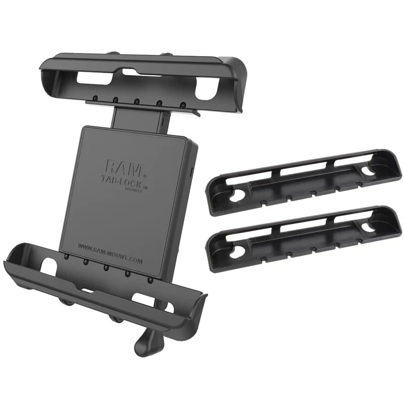 RAM Tab-Lock Key Locking Universal Large Tablet Mounting Cradle RAM-HOL-TABL-LGU