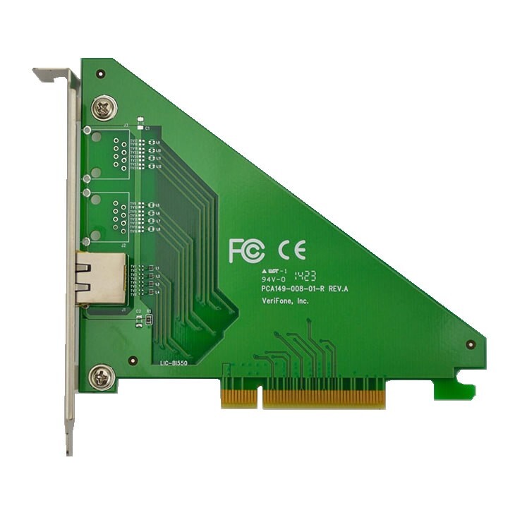    LAN INTERFACE CARD  PCA149-008-01-R  VERIPHONE NEW OPEN BOX