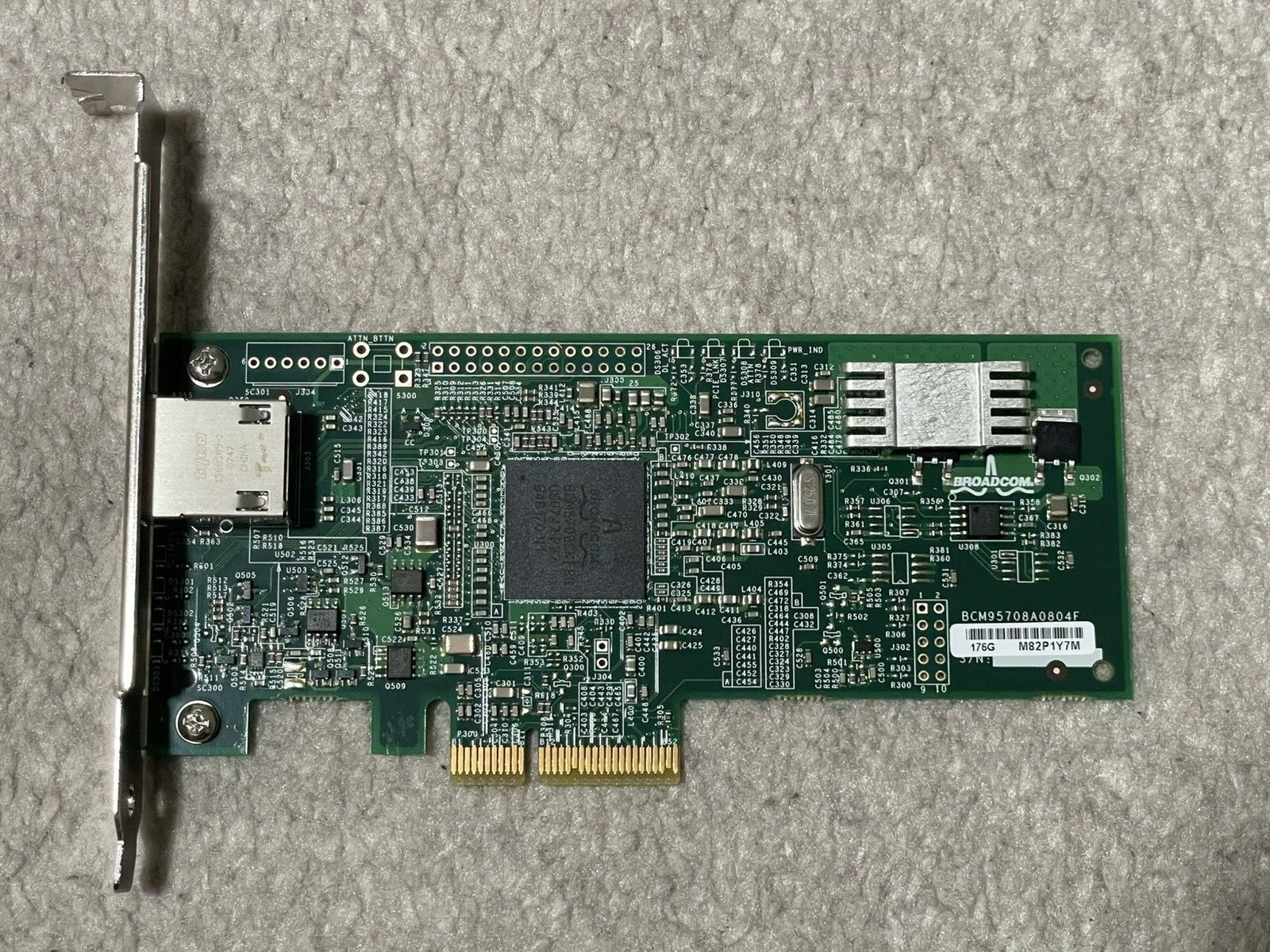 Dell OTX564 NIC-1020TIB2/B8 Broadcom Pro 1000 Single Port Network Adapter Card