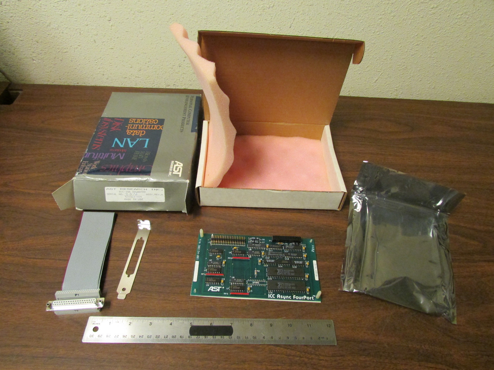 AST Research ICC-186 Daughter Board Vintage Legacy Computer Collectible NOS