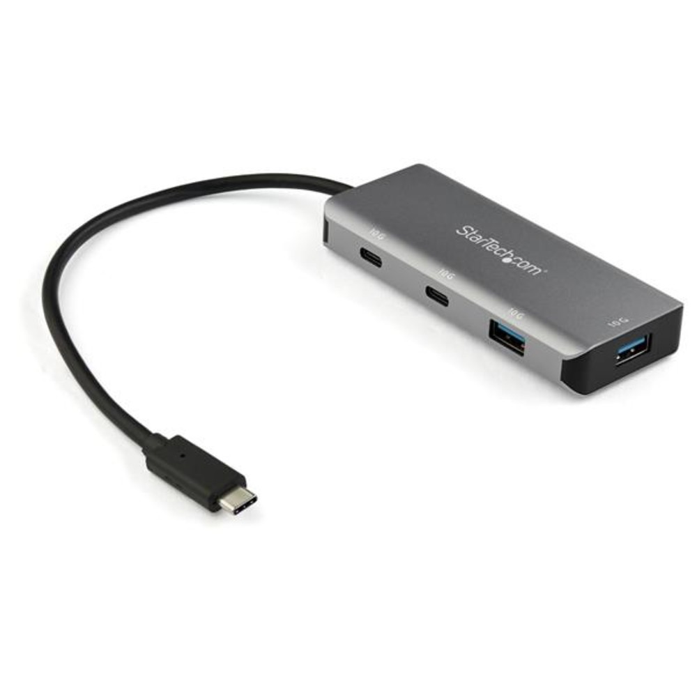 StarTech HB31C2A2CB Startech Ac 4Pt Usb-C Hub 10Gbps 2Xusb-A And 2Xusb-C
