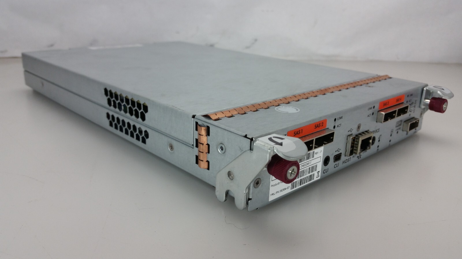 HP AW592A 582934-001 P2000 GEN3 SAS MSA STORAGE ARRAY CONTROLLER