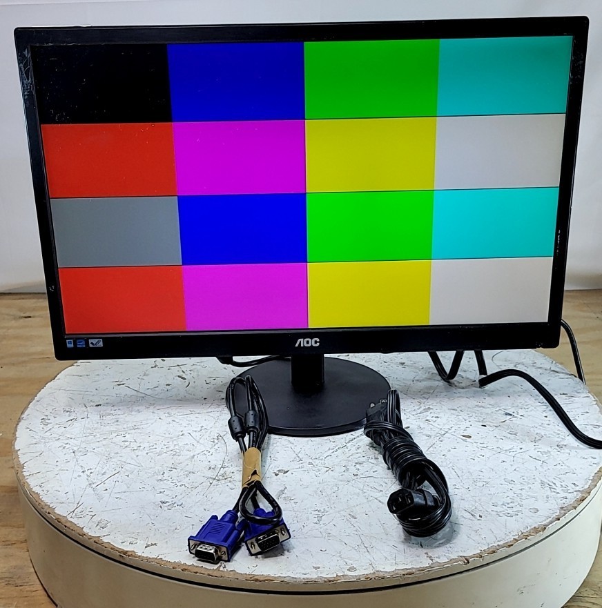 AOC e2270swdn LCD Monitor 22" VGA DVI GRADE B