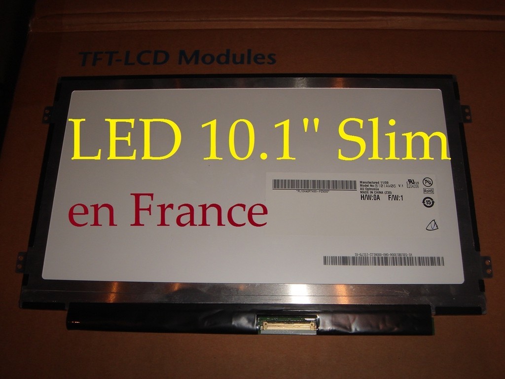 Screen LED 10.1" AU Optronics B101AW06 V.1 1024x600 New