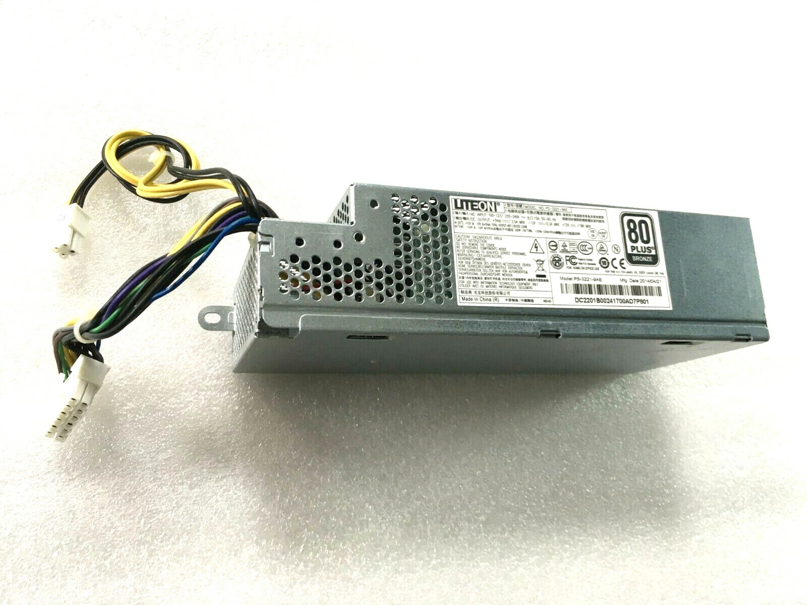 Acer Veriton X4630 X4640 X4650 Computer PSU Lite-On PS-3221-9AE  DC.2201B.002