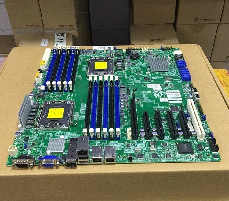 1PCS USED Supermicro X9DB3-TPF Server Motherboard Intel C606 LGA 1356 DDR3 VGA