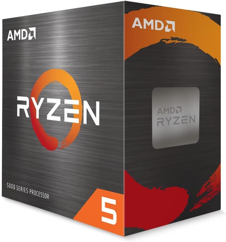 AMD Ryzen 5 5500 6-Core 12-Thread Desktop Processor 3.6GHz 4.2GHz AM4 CPU