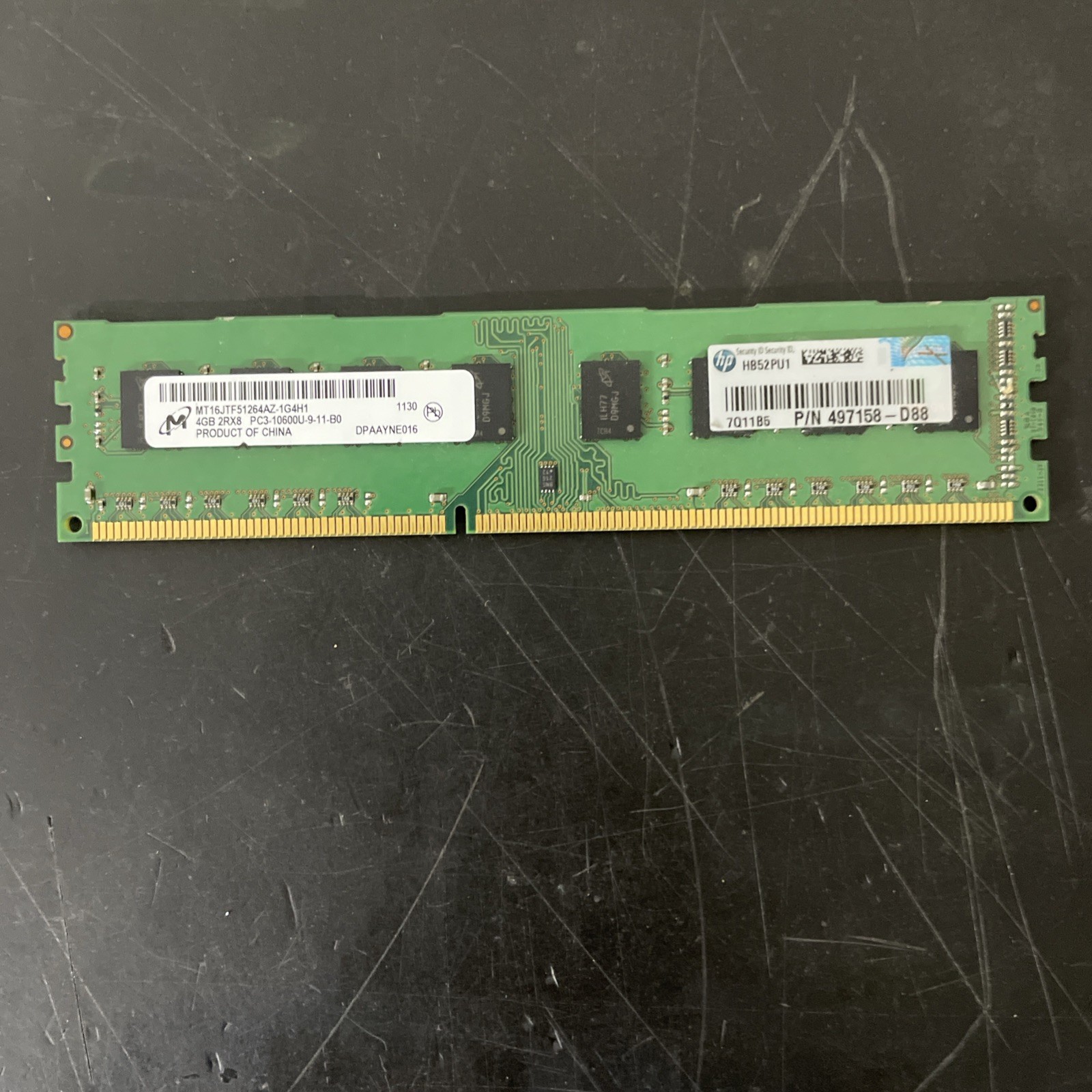 Micron Technology 4GB DDR3 1333MHz