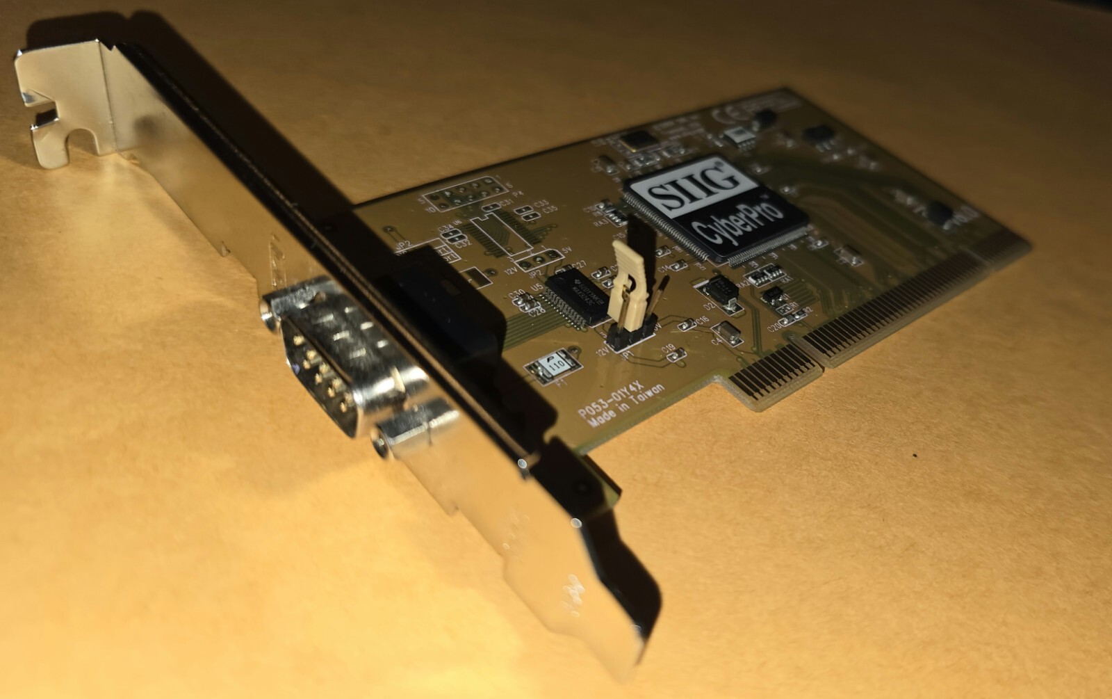 SIIG JJ-P01012 CyberPro Serial (16550) Port PCI Expansion Card P053-01Y4X V6.0