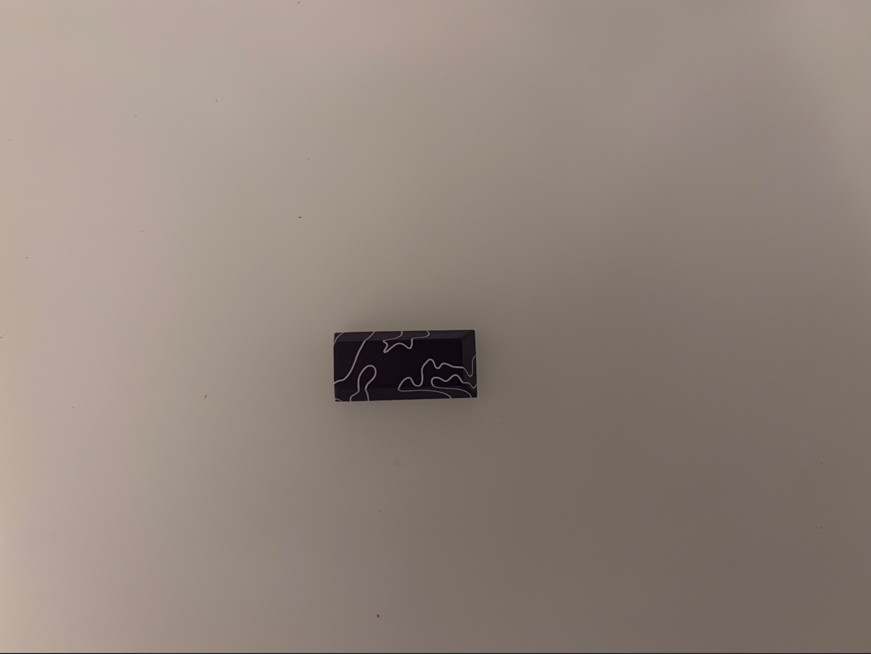 custom keykap backspase black and wite patern open box no guaranty
