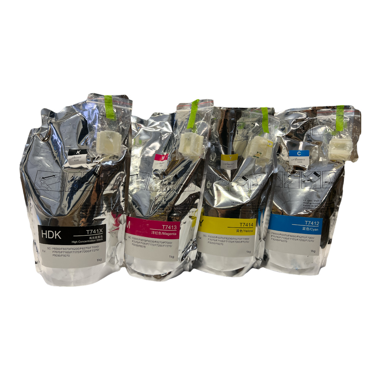 Dye Sublimation Ink 4 color Fit for Epson SureColor F6200 F7200 F9200 F9370