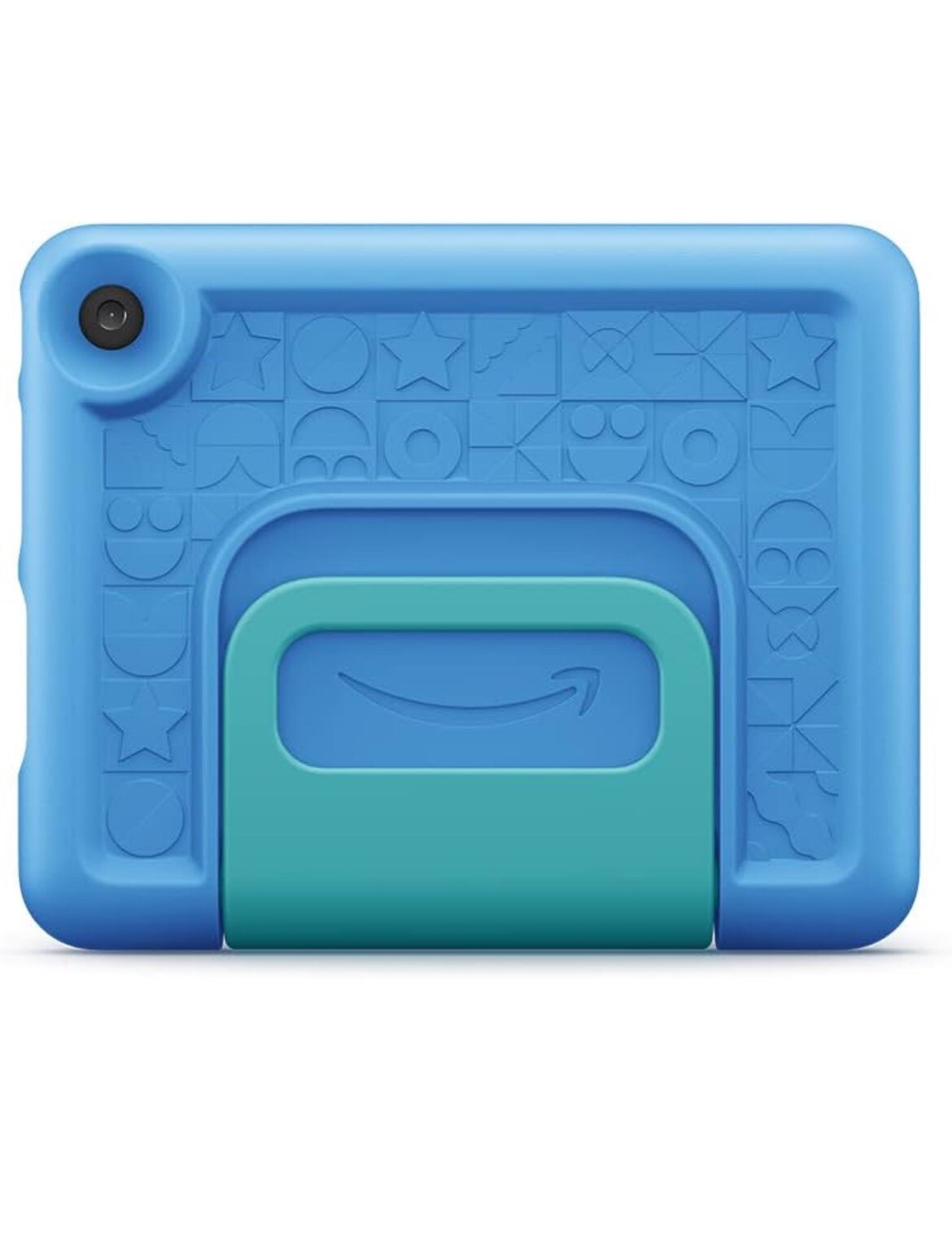 Amazon Kid-Proof Case for Fire 7 12th Gen Blue And Green