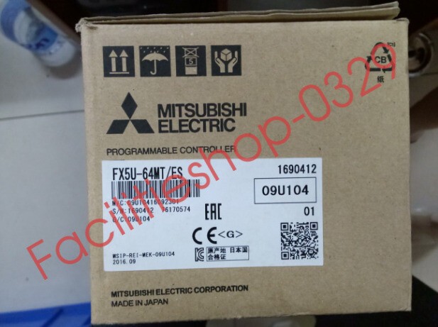 1PCS New Mitsubishi FX5U-64MT/ES FX5U64MTES In Box Brand DHL/FedEx