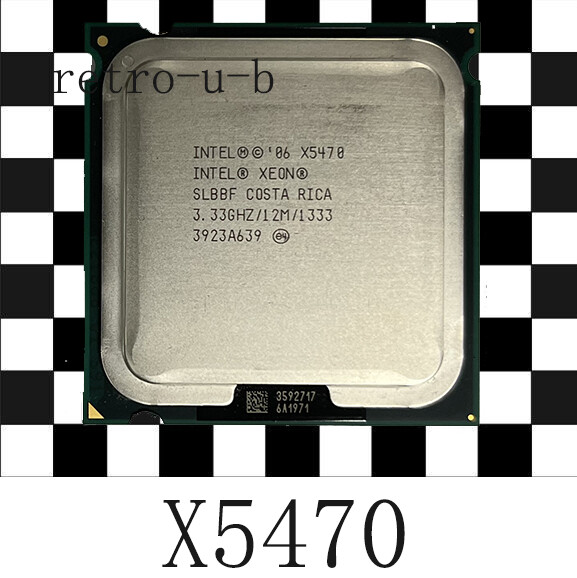 Intel Xeon X5470 LGA775 3.33GHz Quad-Core CPU Processor no need adapter QX9650