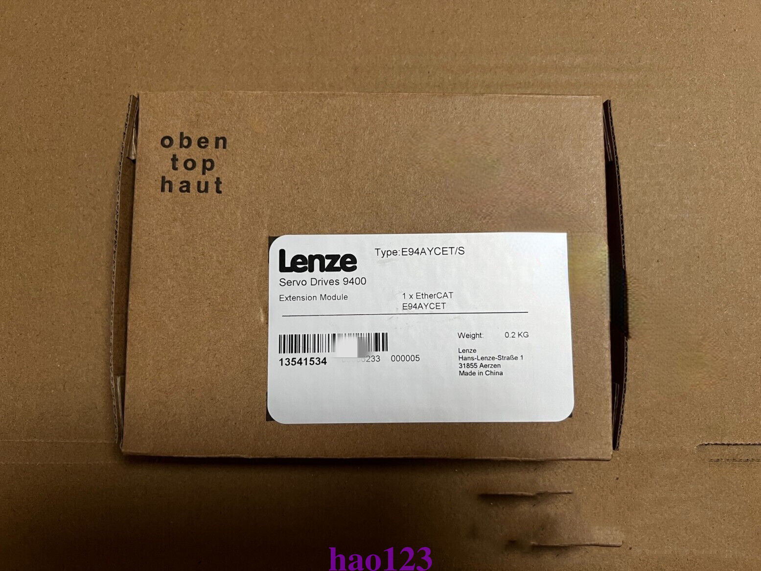 Brand New E94AYCET/S Lenze Communication Module Fast delivery FedEx or DHL
