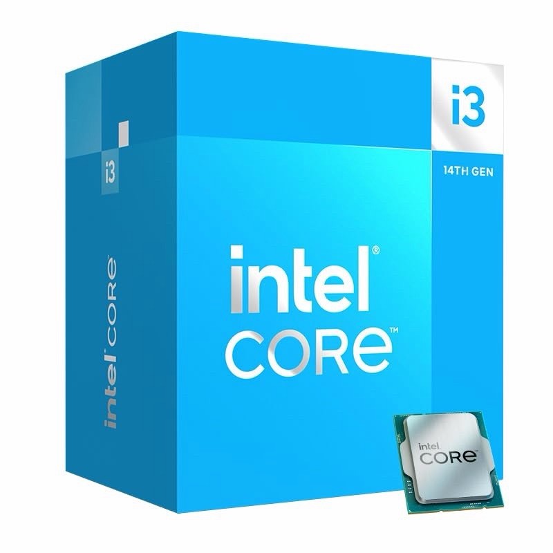 Intel Core i3-14100F - Core i3 14th Gen Raptor Lake 4-Core LGA 1700 58W