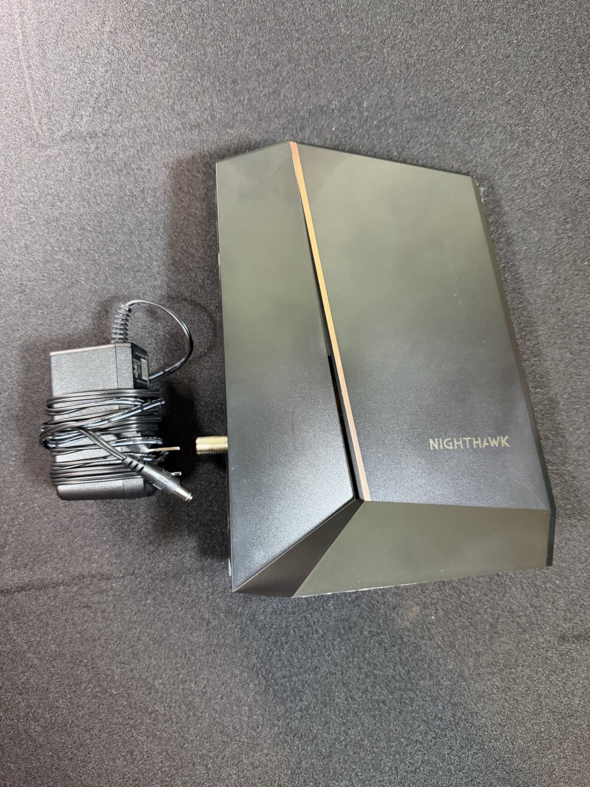 NETGEAR Nighthawk CM2000 DOCSIS 3.1 Multi-Gig Cable Modem Plastic Still On