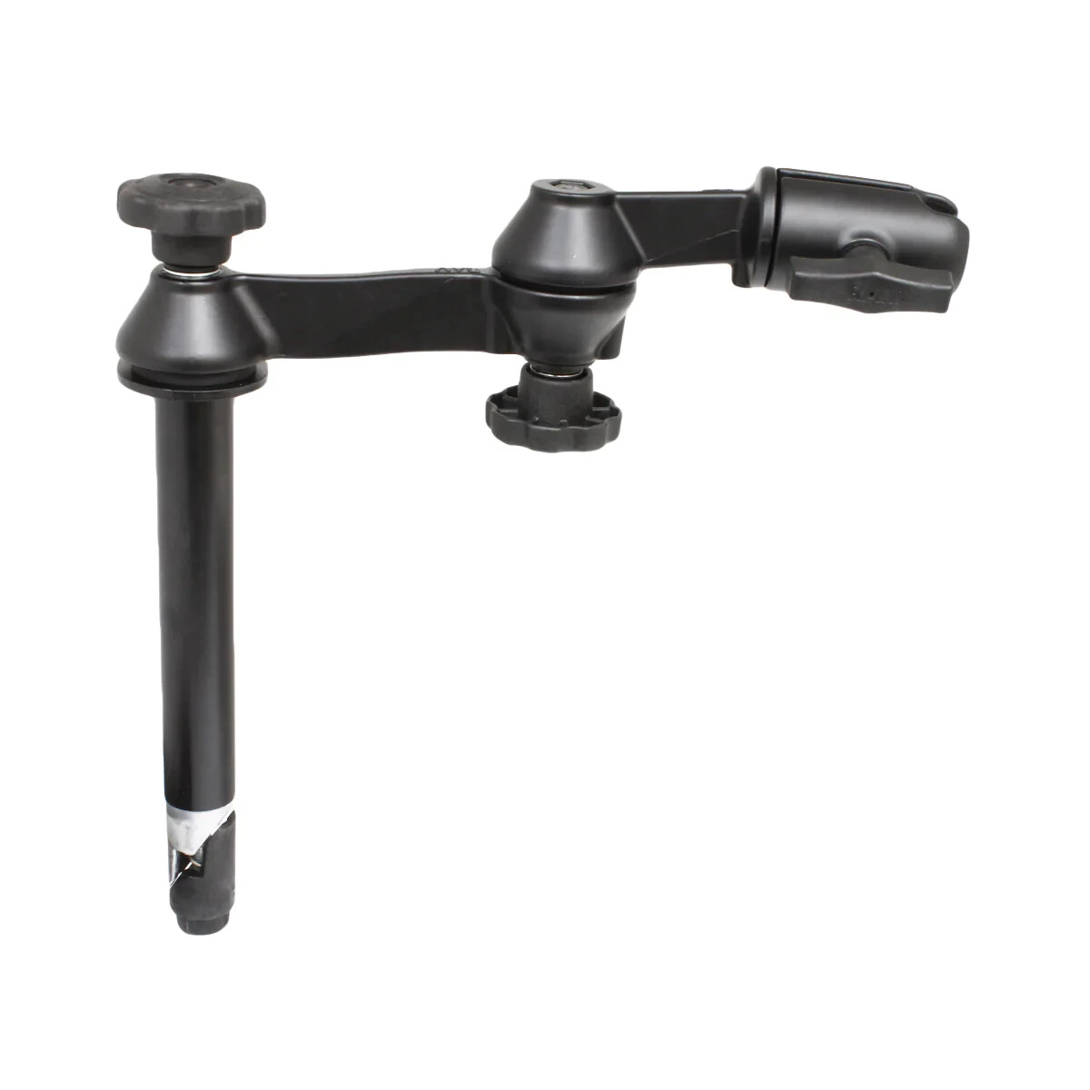 RAM Mount 8 inch Male Tele-Pole and 1.5" Socket Double Swing Arm RAM-VP-TTM8-1U