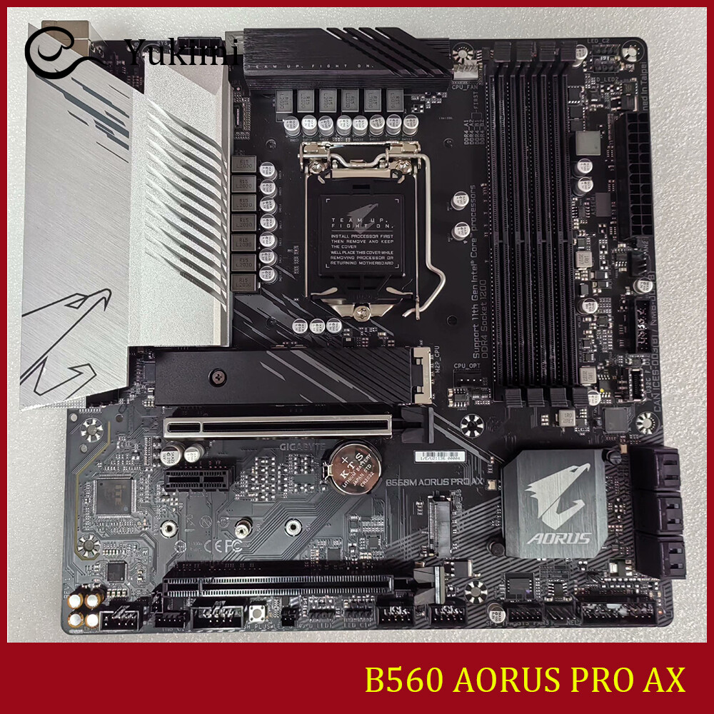 FOR GIGABYTE B560 AORUS PRO AX LGA1200 DDR4*4 128GB HDMI DP ATX Motherboard
