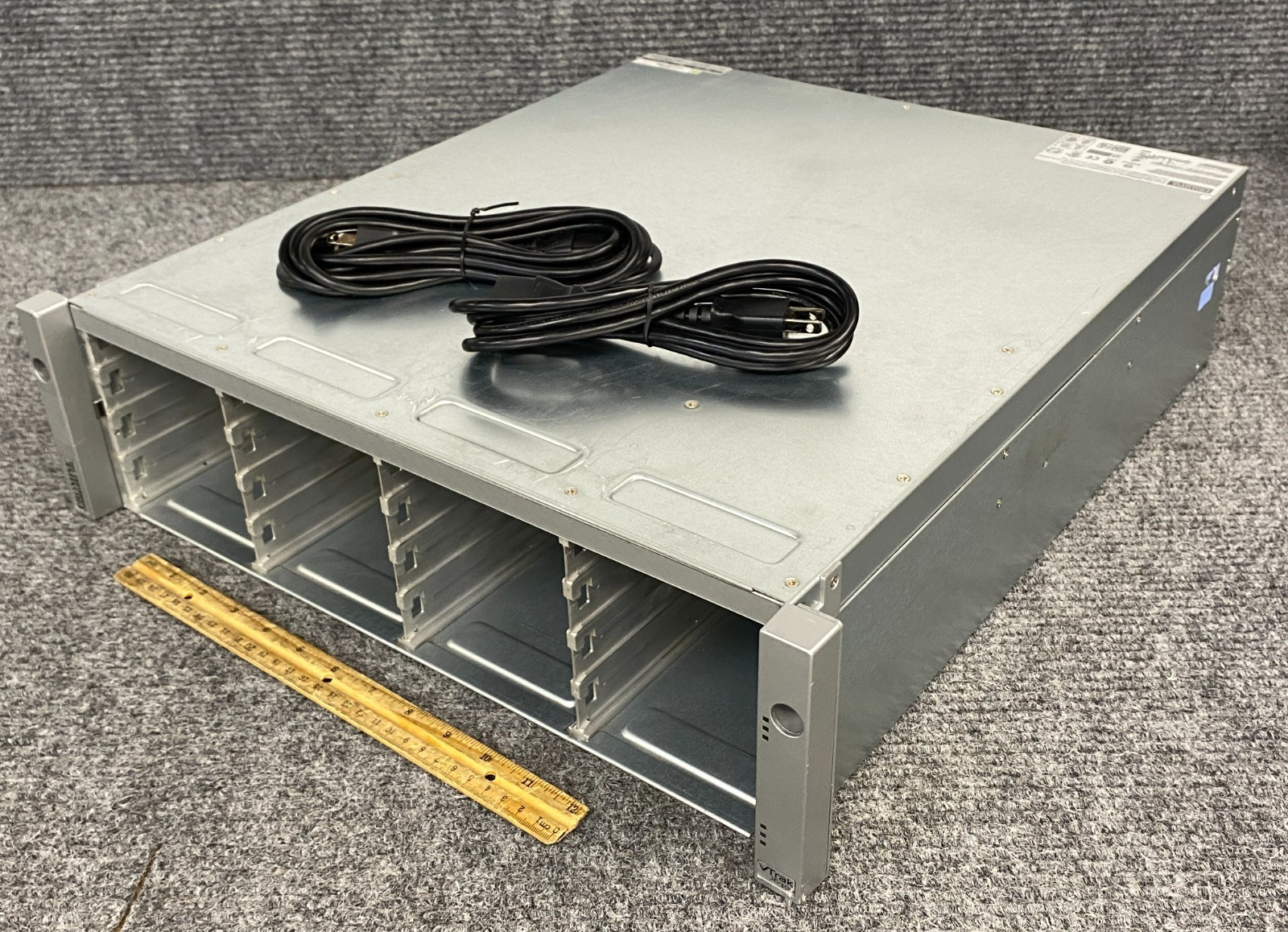 Promise VTrak J630S 3U 16-Bay Storage Array, No Drives/Controller Modules, 2 PSU