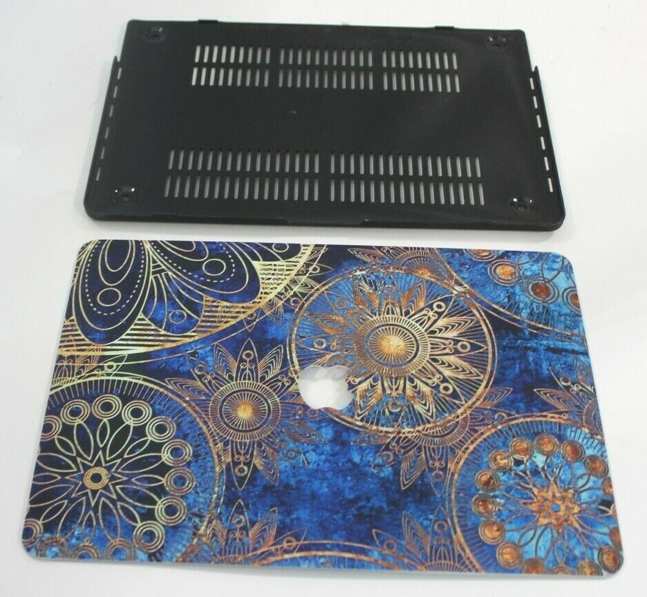 12" Apple Computer Cover Set Medallions Multi-Color