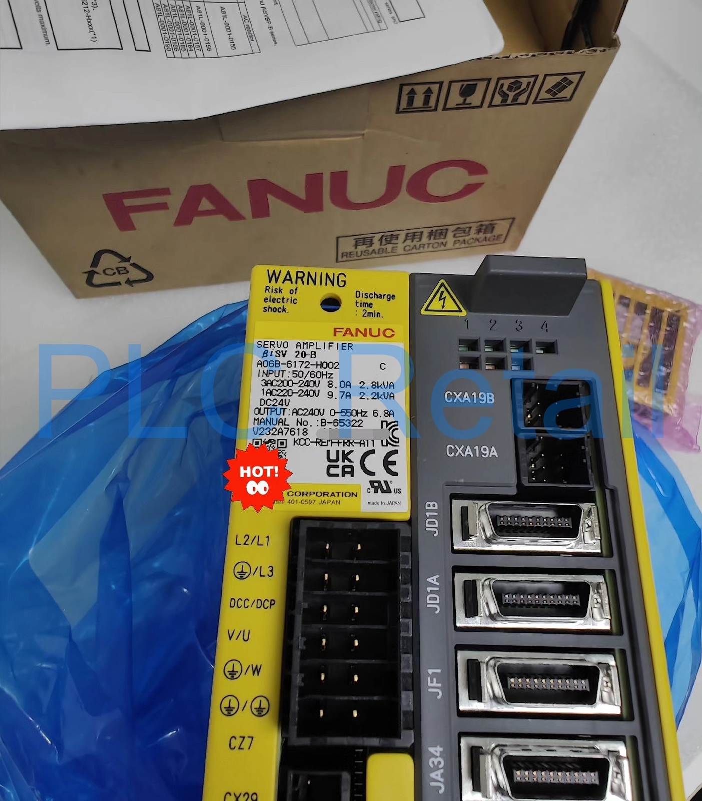 1PCS NEW FANUC A06B-6172-H002 Servo Driver Fast delivery