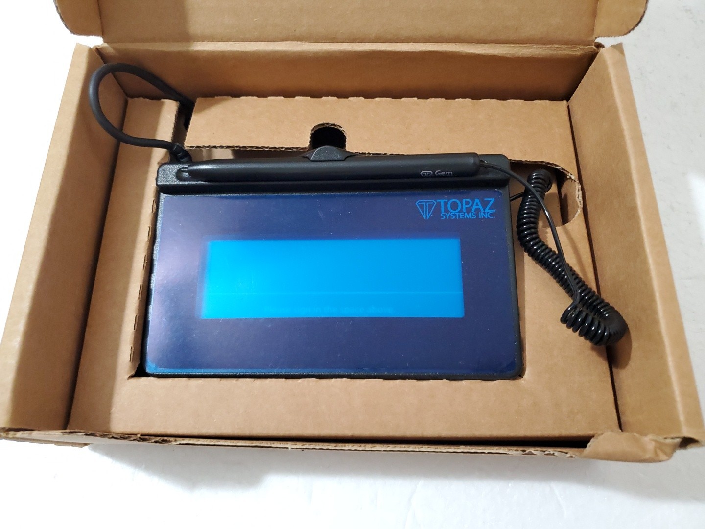 New Topaz T-S460-HSB-R Electronic USB Signature Capture Pad