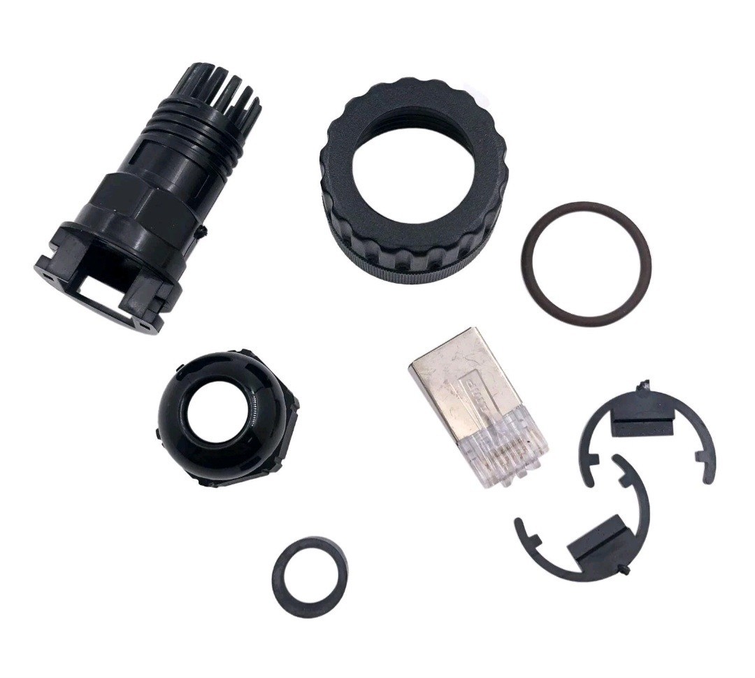 Molex 385-1340 Shielded Male Cat5e RJ45 Connector 1300575001 ( 1Piece Price )