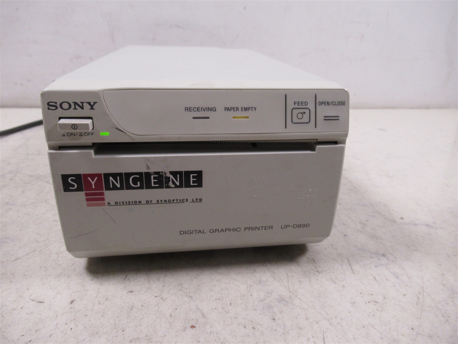 Sony UP-D890 Digital Graphic Thermal Printer Syngene Branded Laboratory Unit