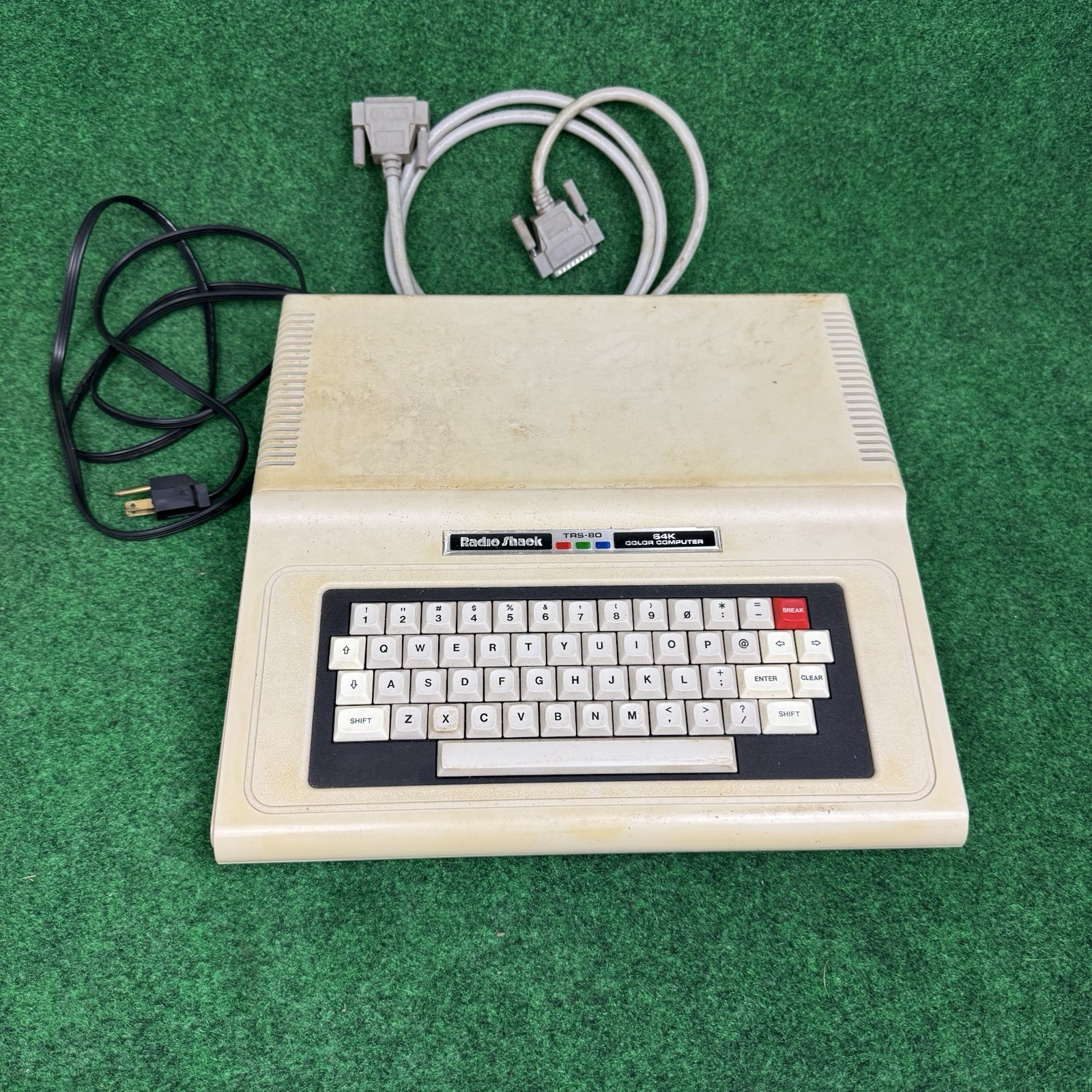 VINTAGE Radio Shack TRS-80 Computer 64K w/ HUGE ACCESSORY BUNDLE Lot Untested