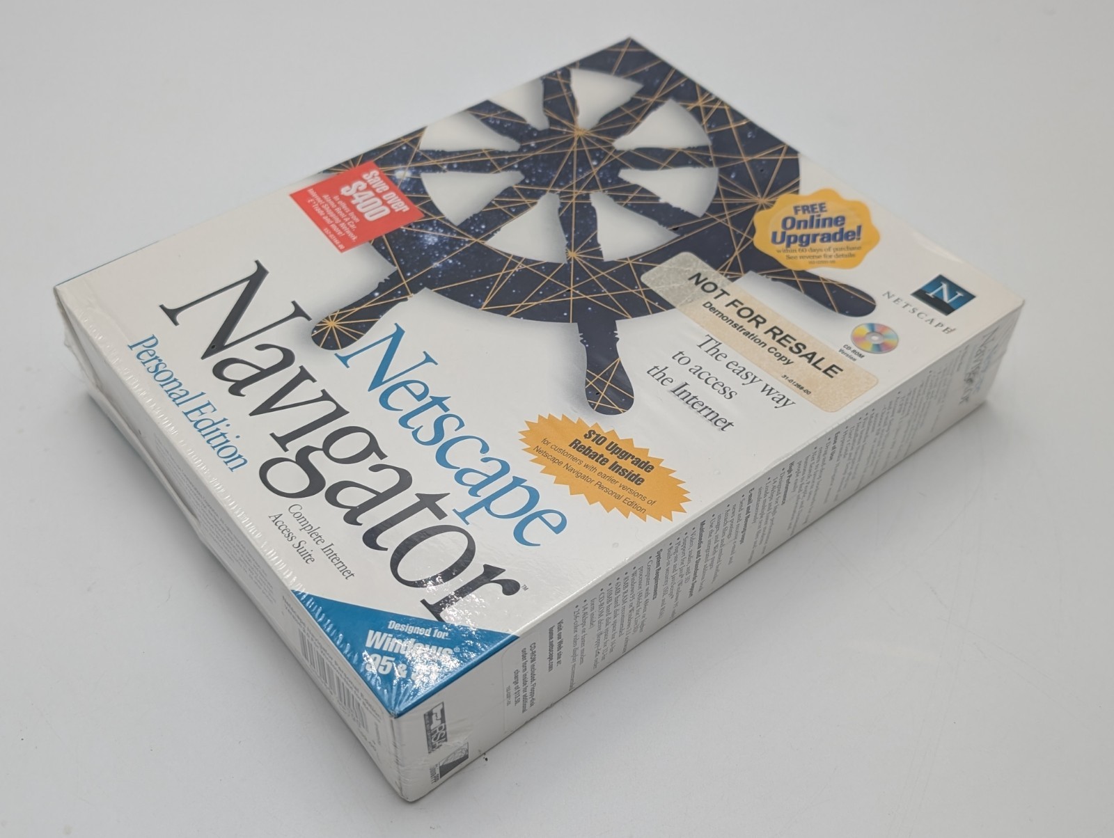Netscape Navigator 2.0 Personal Edition Windows 95/3.1 3.5" Floppy English NFR
