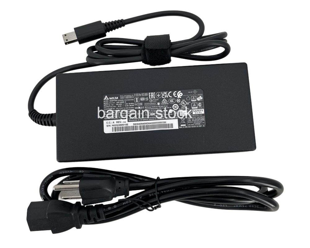 Genuine Delta 240W AC Adapter Charger MSI Crosshair 16 Max HX E2WGXK E2WGK E2WFK