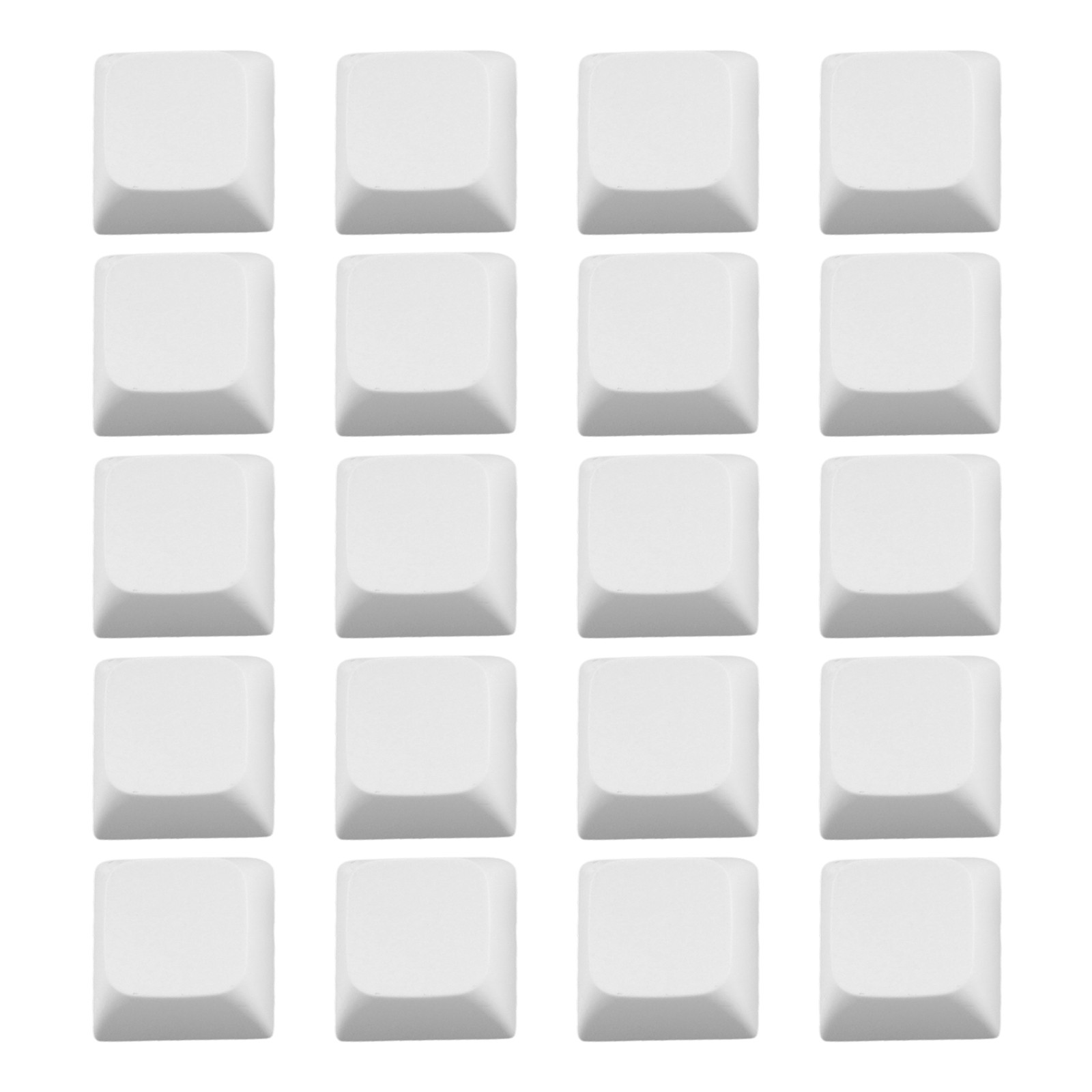 20 Key XDA Profile PBT Keycaps Mechanical Keyboard 1U 1X  Print Blank3570